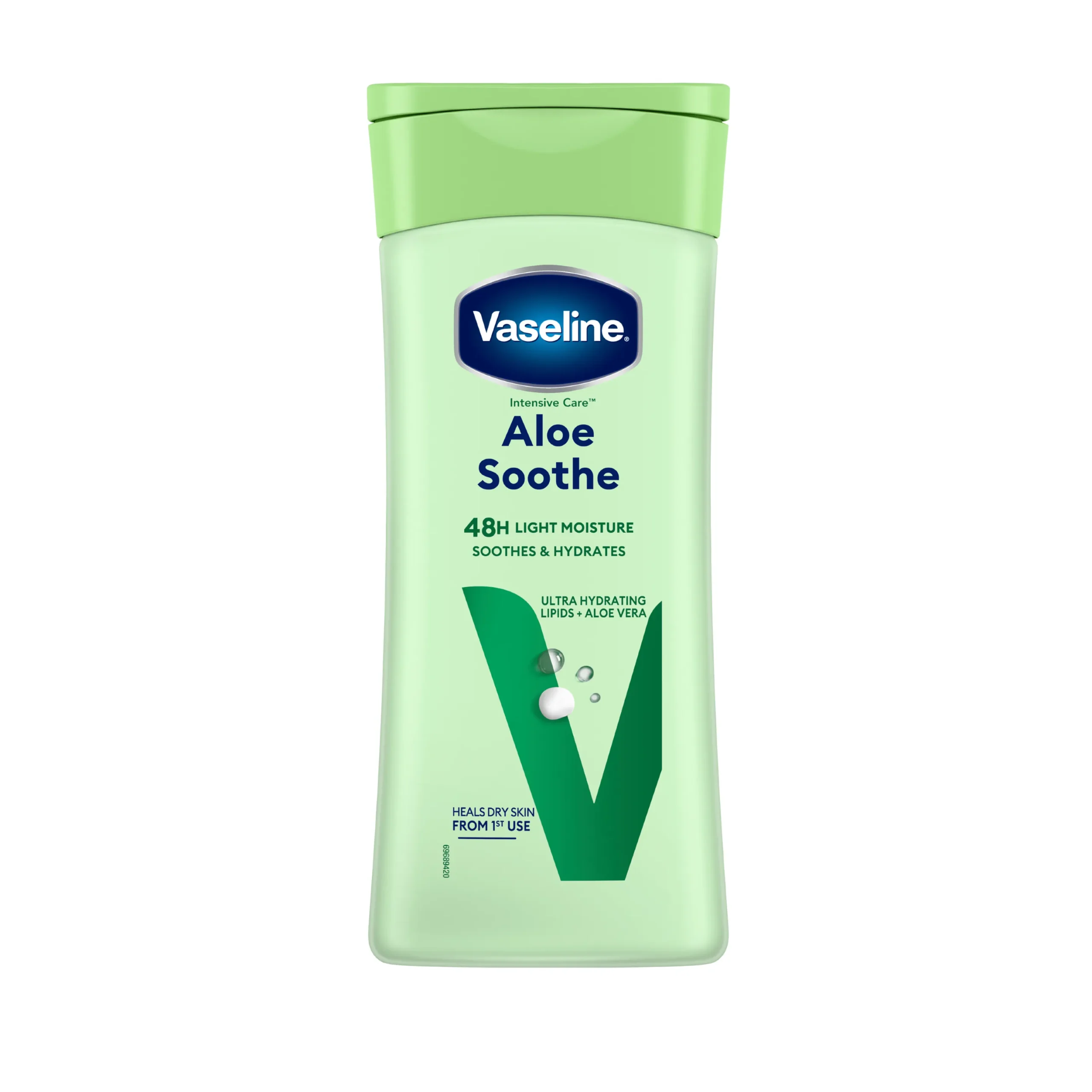لوسیون بدن وازلین حاوی آلوئه ورا Aloe Soothe حجم 200 میل